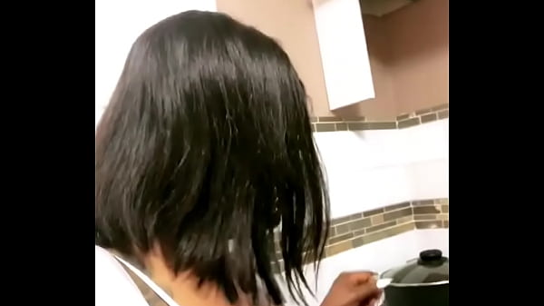 Cooking Fucking lesson with AfroCandy