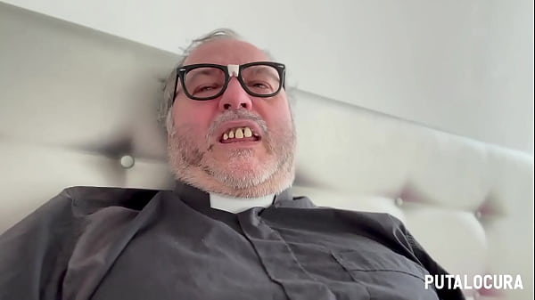 PutaLocura – Latina tetona Lia Ponce es castigada y follada por el Padre Damián