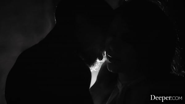 Deeper. Curvy sexy actress Valentina gets DPed by costars