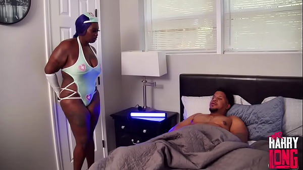 BIG BOOTY EBONY SAVES THE DAY WORKING HARD TO GET THE NUT OUT Thumbnail