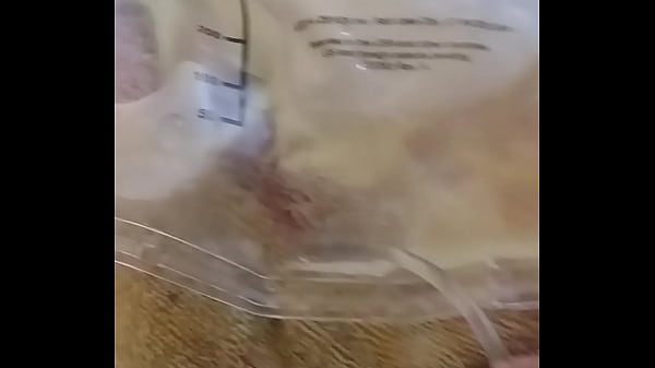 Catheter in wet pussy, can't stop peeing....