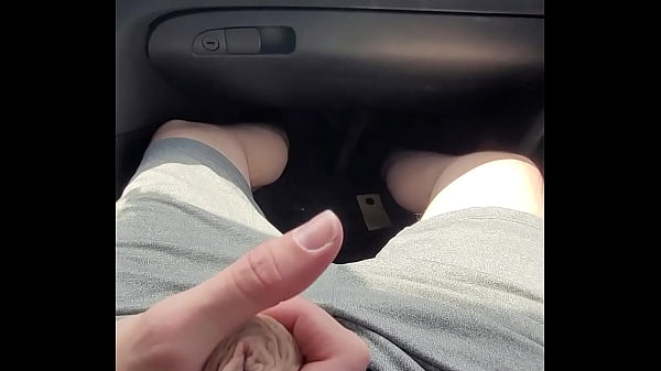 public car handjob and cumshot in mouth blowjob