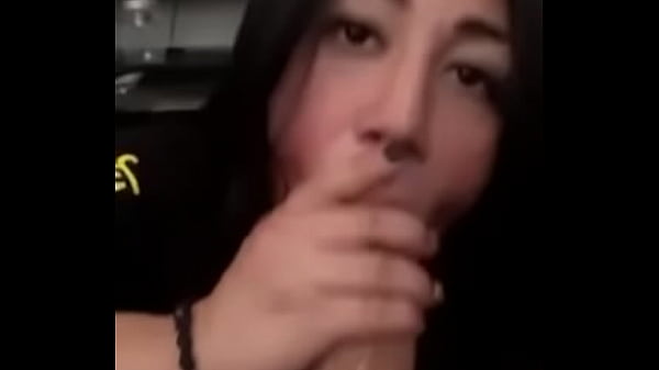 She got caught sucking dick