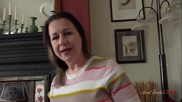 AuntJudysXXX - Your Busty Mature Step-Auntie Eva Jayne - Virtual POV Experience