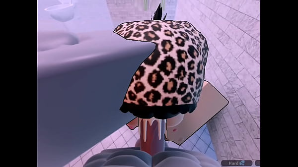 Fucking a busty Latina girl (Roblox Condo)