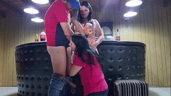 My wife caught me kissing her stepsister,and made her suck my cock and lick her pussy while we were fucking.never knew my wife was so dominant