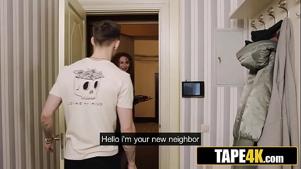 Busty Russian MILF Fucked By Her Kinky Young Neighbour