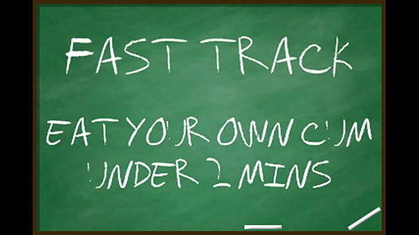 Eat your own cum really fast by Goddess Lana Thumbnail