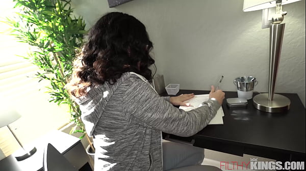 Big Tit Latina Step-Sister Stops Studying to Fuck Big Dick Step-Bro - Gabriela Lopez -