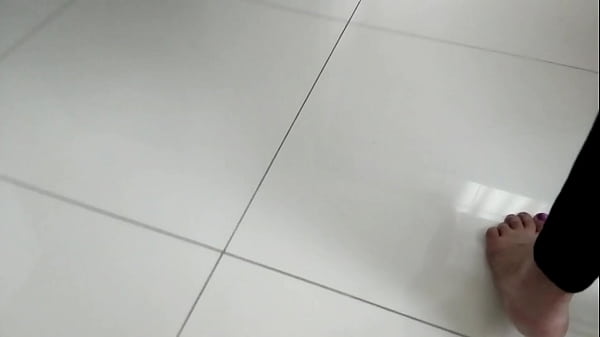Big cock t,r,v fucks me with my thong on and barefoot, busty and big ass Latina brunette