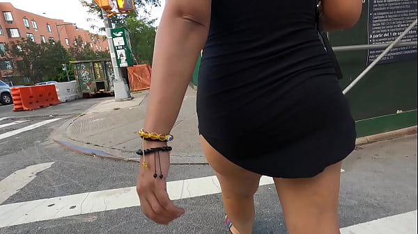 Wife in mini skirt with no panties flashing
