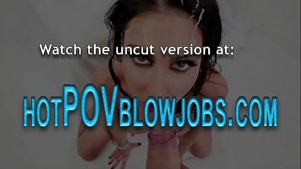 Asian slut gives handjob and blowjob