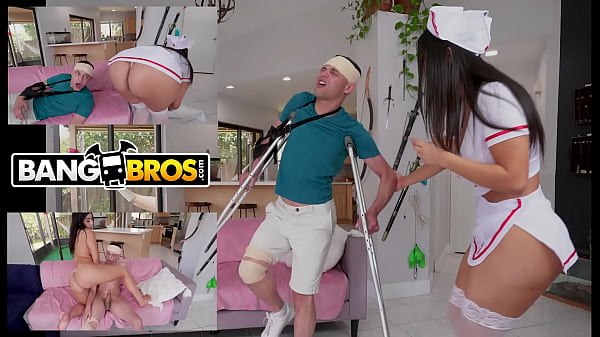 BANGBROS - Johnny Love Hijacks His Ailing Curvy Latin Nurse Violet Myers