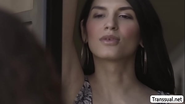 Skinny Trans fucks the girlfriend of her friend