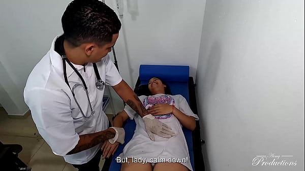 My medical consultation for a pain in the abdomen finished in a delicious anal sex
