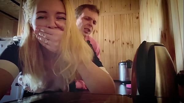 Sexy maid with a big ass gets fucked while cleaning