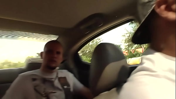 Horny Brunette Sucks Cock In a Car Then gets Dick In Her Tight Teen Pussy