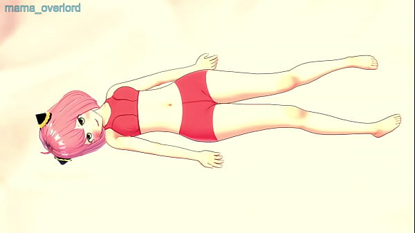 Anya Forger versão adulta vestindo pijama rosa