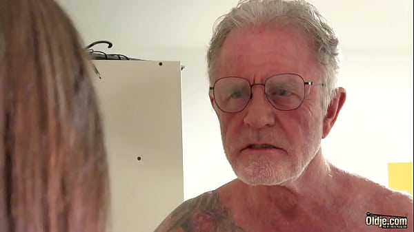 Young Bella Model gets fucked hardcore by old man with a nice cock