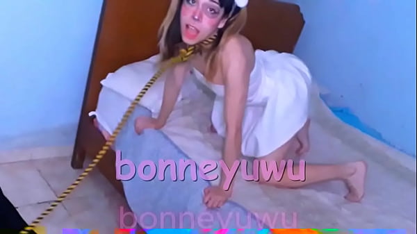 Bonneyuwu - 10:36 Bunny drinks milk and masturbates with a big dildo Thumbnail