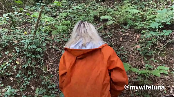 Luna Green goes in search of chestnuts and finds a nice big cock for her ass