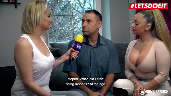 LETSDOEIT - (Dana Jayn) Big Boobs Deutsche Pornstar HardSex with An Old Man