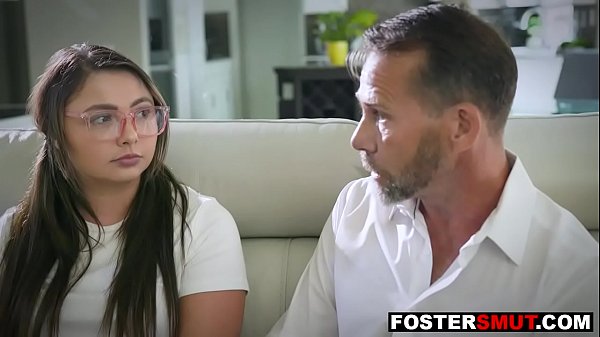 Angry foster parents threesome fuck young stepdaughter