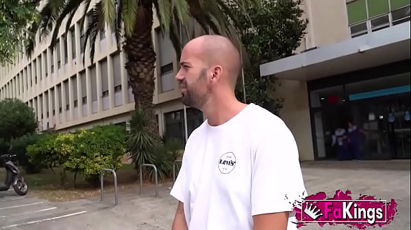 Dude introduces us to her sexy Italian student friend and fucks her for us