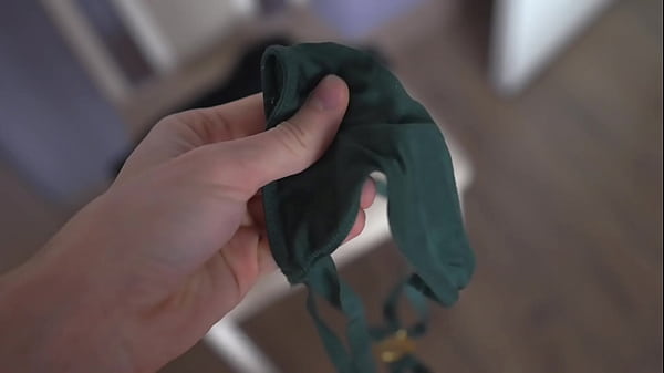 Stepmom Catches Step son Jerking With Pantie and Ride on his Dick