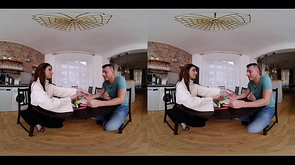 Dê uma pausa nos estudos para poder foder minha bunda - Pornô virtual real