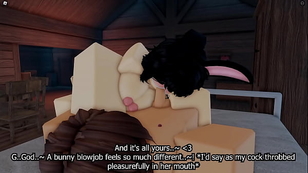 Helpless bunny-girl gets lost | Roblox RP