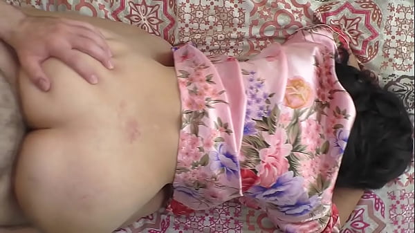 Milf changed clothes and enjoyed anal sex with her stepson.