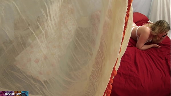 Stepmom caught giving phone sex