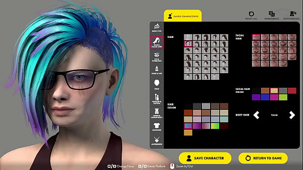Gameplay LoveXLust #2 Character Creation Thumbnail