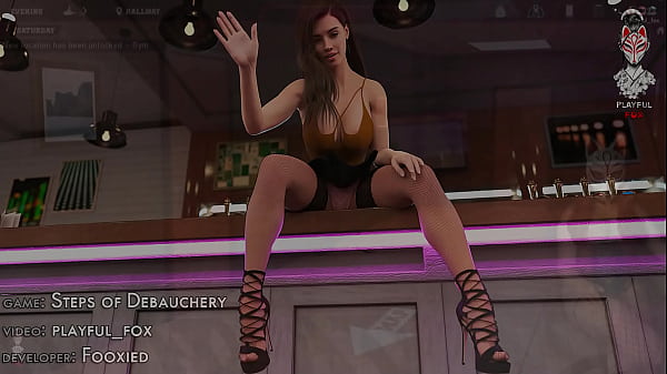 Steps of Debauchery #33 – naked babes in the gym