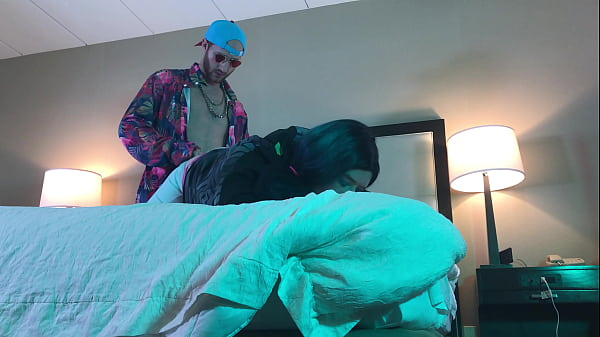 Rapper Fucks Hot Trans Woman in Chastity Doggystyle