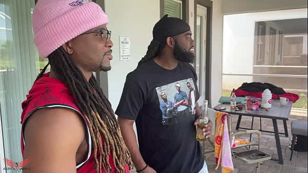 step  – dad and friend help out