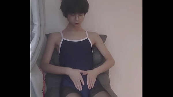 Beautiful boy dressed like a slut