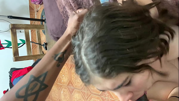 Sloppy head deep throat