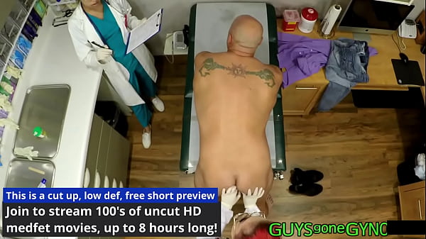 The Pre Employment Physical W Johnny Cartel, Feet Prostate and workout ,Watch Entire Film At GuysGoneGynoCom