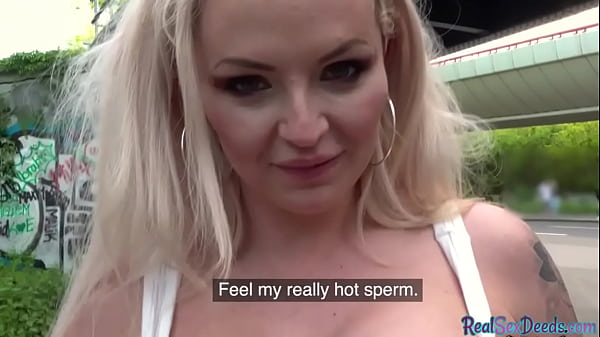 Panties to the side fuck for picked up amateur slut in public place