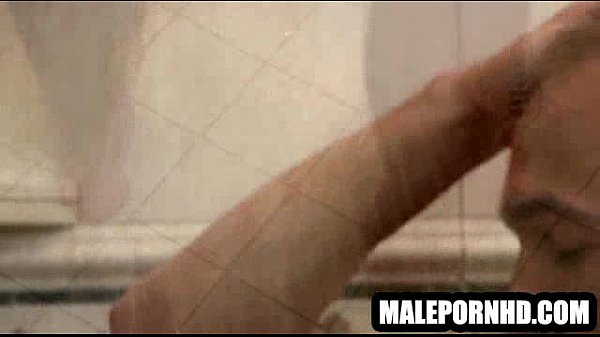 This sexy tattooed stud is jerking his big cock off