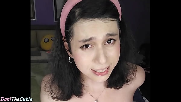 DaniTheCutie fingers her own perky little ass after teasing you with her lovely t-lady curves