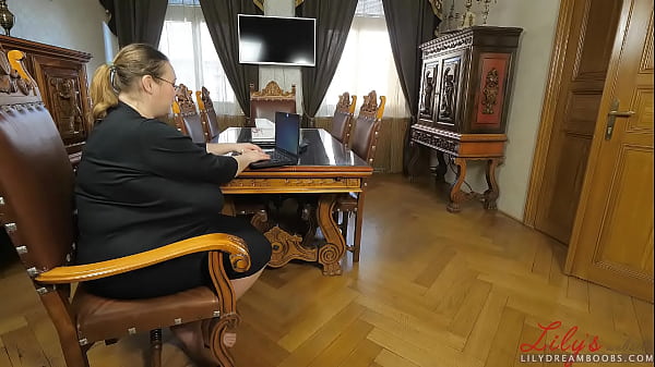 Milly masturbates on interview