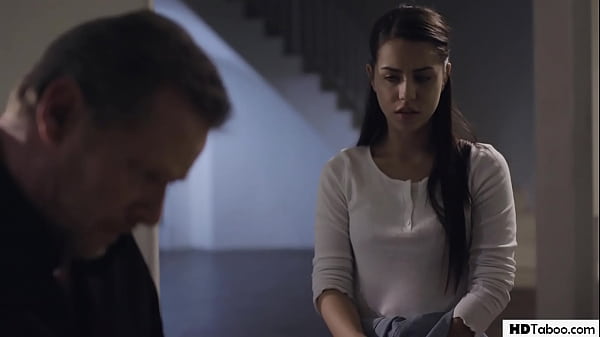 Perv man impregnates poor babysitter - Dick Chibbles and Alina Lopez