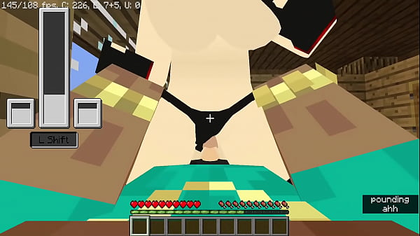Steve comendo a gótica quadrada