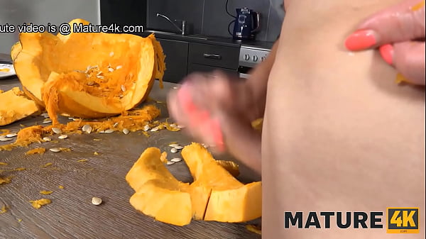 MATURE4K. Middle-aged porn actress is carnal with her stepson on Halloween