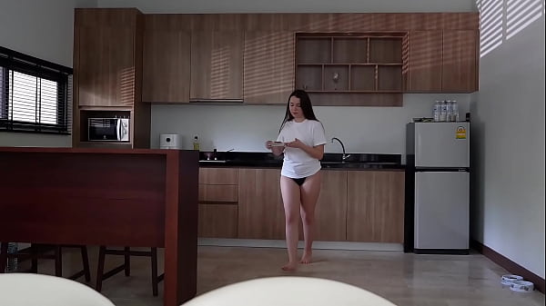 Stepsister hints at sex. A fancy breakfast.