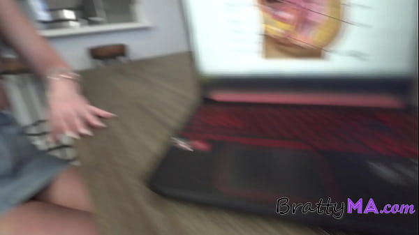 StepMa teaches Stepson anatomy with her own body