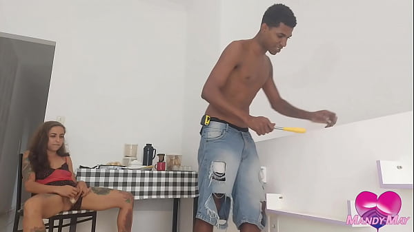 BBC BRICKLAYER FUCKS HER MILF ASSHOLE